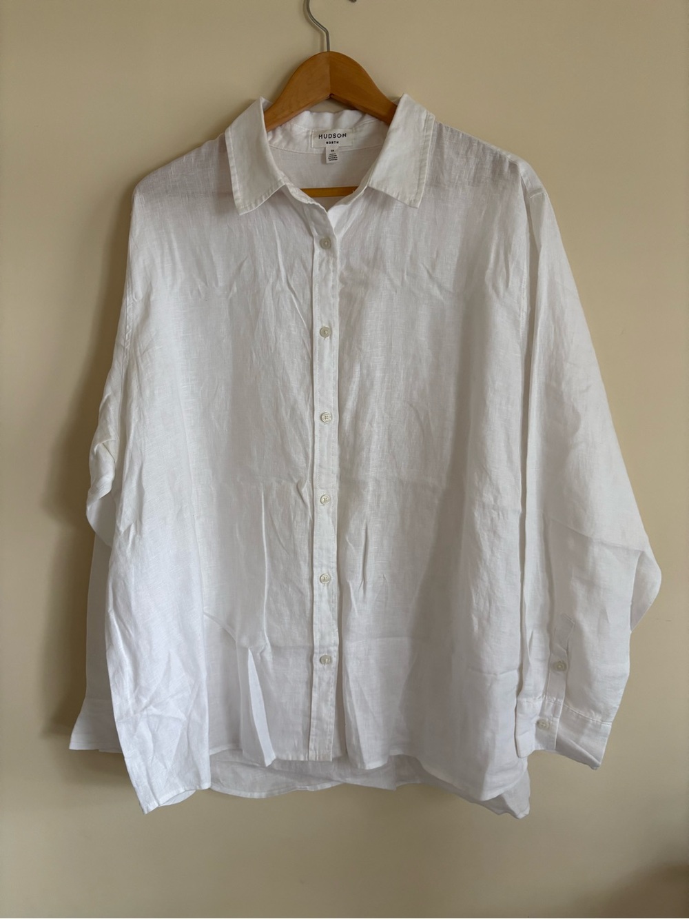 Hudson North - 100% linen button down